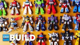 Transformers Speed Build! Transformers G1 Figures collection!! | Blokees Figures | Beat Build