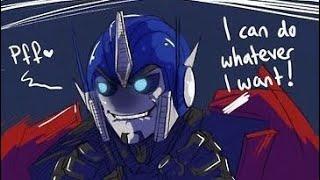 “I Can Do Whatever I Want” Optimus Prime Comic Dub