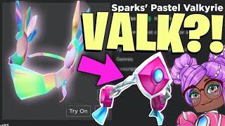 Spark's PASTEL VALK?? EQUIP ALL WEEK 1 PRIZES?! (Roblox Metaverse Champions Valk of Madness)