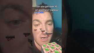 can you get over 10 on apothary parkour! #apothary1 #parkour