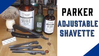  AJDUSTABLE SHAVETTE?!?! How to shave beard lines