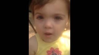 Ava knows how to say her name 5-17-15