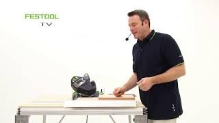 Festool TV. Выпуск 43 - Conturo KA 65. Облицовка кромкой под углом 45 градусов