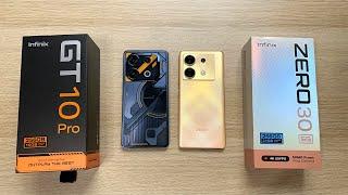 Infinix GT 10 Pro vs ZERO 30 5G  - Speed Test & Comparison!