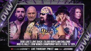 Dude Love's Love Shack I 20,000 BodySlam Challenge I OVW Women Championhip Match I OVW RISE 1328