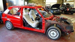 1991 Volkswagen Golf mk2 GTD Intercooler Restoration Project