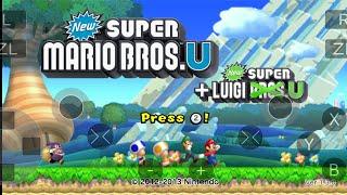 WII U CEMU ON ANDROID - New Super Mario Bros U 30fps Snapdragon888 Xiaomi11T Pro 12/256 Test