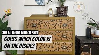 Dixie Belle Brilliance: Vintage Dresser Makeover | (Silk Mineral Paint)