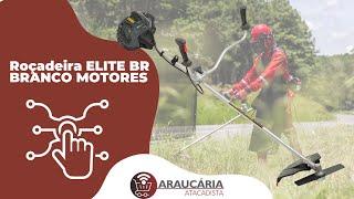 Roçadeira ELITE BR 220 / 250 Branco Motores