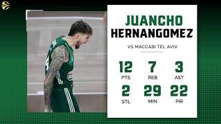 Panathinaikos - Maccabi 93-87 | Euroleague R9 Juancho Hernangomez (12 Points , 22 PIR)