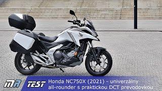 Test Honda NC750X (2021) - univerzálny all-rounder s praktickou DCT prevodovkou - motoride.sk