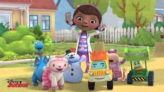 Doc Mcstuffins Game  - Fixing Lambie Docs Mobile Doctor Checkup