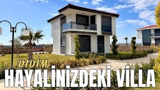 Didim Bahçesi Çok Geniş Tam Müstakil Lüks Villa | 3 Şubat 2023