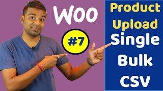 How to Single and Bulk Product Upload in Woocommerce ! eCommerce #7 | अब मिण्टो में !