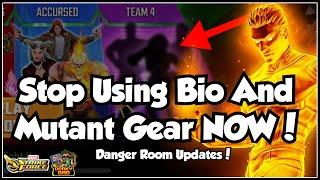 STOP USING BIO & MUTANT GEAR! | Jump The Meta! | The Danger Room Future | MSF | Marvel Strike Force