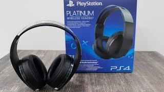 РАСПАКОВКА ГАРНИТУРЫ PlayStation 4 Platinum Wireless Headset