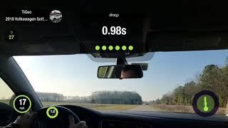 Unitronic Stage 2 IS20/TCU 1/4 mile Dragy 2018 VW Golf Sportwagen S 4Motion DSG
