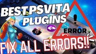 FIX ALL errors on the PsVita by following this Tutorial!! [2025Plugins]