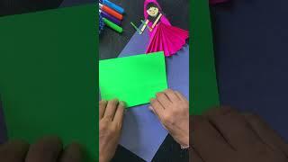 Navratri craft ||Garba paper doll ||#shorts ||#youtubeshorts ||#navratri ||#easycraftambition