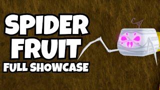 Spider Fruit V1 & V2 Full Showcase [Blox Fruits]