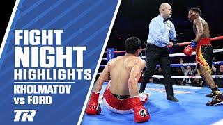 INSTANT CLASSIC! Raymond Ford Stops Otabek Kholmatov In Final Seconds | FIGHT HIGHLIGHTS