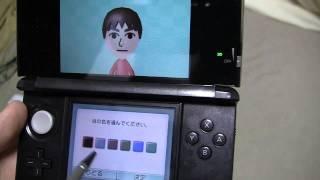 Nintendo 3DS Mii creation and some questions answered