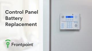 How to Change the Battery in Your Frontpoint Control Panel