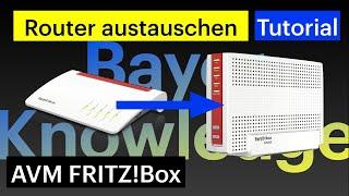 FritzBox gegen neue FritzBox austauschen Tutorial (Kabel, DSL, Mobilfunk und Galsfaser Anschluss)