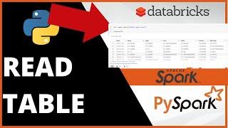 How to Read TABLES CREATED in DATABRICKS