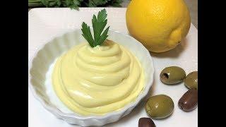 Майонез ОЛИВКОВЫЙ за 30 сек. ПОЛУЧАЕТСЯ У ВСЕХ! . Mayonnaise Olive.