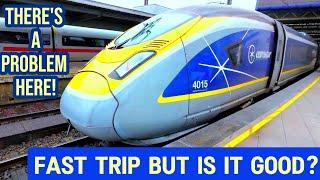 From PARIS to BRUSSELS: Velaro powered EUROSTAR Train Trip (4K)