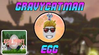 How to get GravyCatMan Egg in Roblox Egg Hunt 2021 Hangout