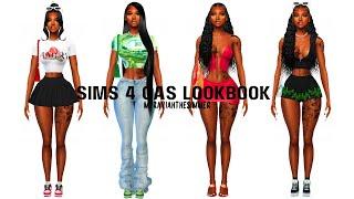 Sims 4 Female CAS Urban Lookbook Part 5 | CC Links