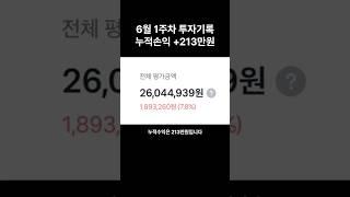 주린이의 6월 1주차 주식일기