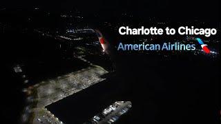 [4K][60fps][EXTENDED]American Airlines Charlotte CLT - Chicago ORD Boeing 737 Full Trip Report