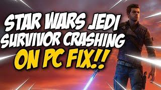 How To Star Wars Jedi Survivor Crashing on PC | Star Wars Jedi Survivor Freezing PC Fix