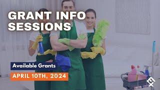 Grant Info Session April 10th, 2024