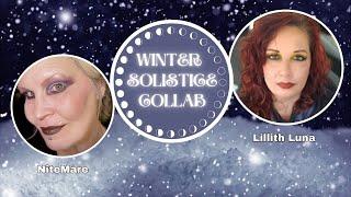 REUPLOAD (with finished look!)  Vlogmas Day 20: Winter Solstice Collab with  @Lillith_Luna