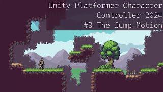 Unity Platformer Controller Tutorial 2024 #3 Jump [Code in description]