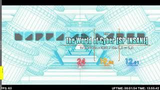 Beatoraja test1 [DJ Lati - The World of Cyber] [Theme : LitOne8 v0.8.6]