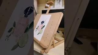 Unpacking  My new table easel ️ I'm so happy ️ #fashionillustrator #unboxing #illustration