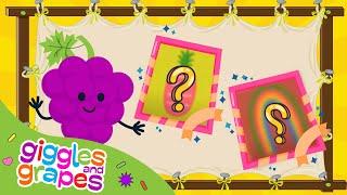 What's My Name? | Guess the Name! Fun Video for Kids | Giggles & Grapes