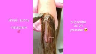Nail Sunny tutorial - hair on the nails!!!