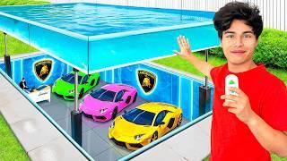 I Built a SECRET Lamborghini Dealership!