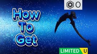 (UPCOMING) Frozen Celestial Scythe Free Ugc