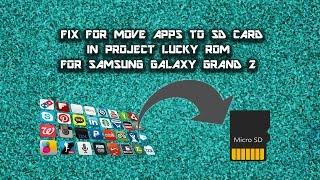 [FIXED] Move apps to sd card in Project Lucky Rom v1.1