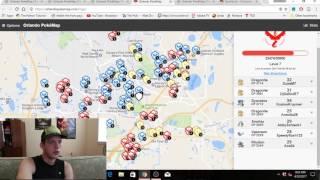 Orlando Pokemap with Gym Scanning