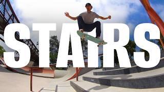 Watch This and You'll Know How to Ollie a Stairset