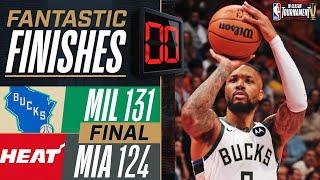 Final 4:56 CLOSE ENDING Bucks vs Heat  | November 28, 2023