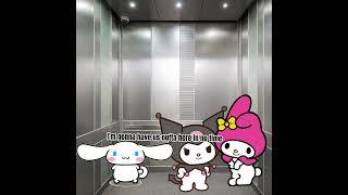 Funny moments with  Cinnamoroll kuromi and my melody (Sanrio)